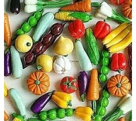 Фрукты, овощи, грибы, ягоды (пенопласт, пластмасс)