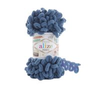 Пряжа ALIZE PUFFY, 637 джинс