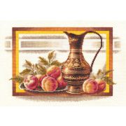 Набор для вышивания Н-0295 PANNA «Натюрморт с персиками» 38*24 см