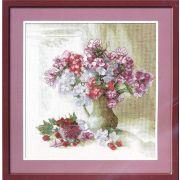 Набор для вышивания Ц-1184 PANNA «Флоксы» 28*30 см