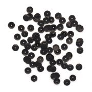 Пайетки граненые, 6 мм, упак./10 гр., Astra&Craft (0109 черный матовый)