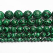 Камень Малахит круглый 7 мм