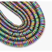 Камень Гематит монета толщ.1 мм / d-8 мм, цветной