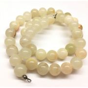 Камень Оникс круглый 10 мм, бл.бежевый