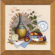 Набор для вышивания *Риолис* 1303 «Натюрморт с сыром» 35*35 см