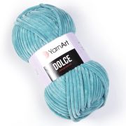 Пряжа YARN ART Dolce 100% микрополиэстер 100 г/120 м 770 лазурный