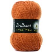 Пряжа Brilliant 100 г/380 м VITA, 4998 терракот