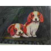 Набор для вышивания «Щенки» 77*60 см