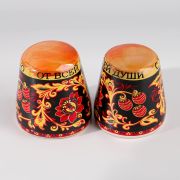 Сувенир напёрсток «Хохлома», керамика 4748719