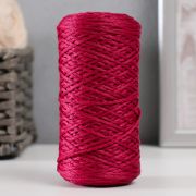 Шнур для вязания 100% полиэфир 1мм 200м/75±10гр (28-слива) 9446894