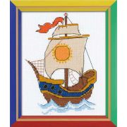 Набор для вышивания *Риолис* НВ129 «По волнам» 13*16 см