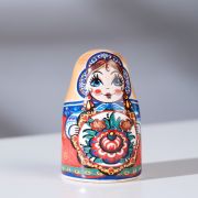 Сувенир напёрсток «Матрёшка. Цветок», керамика 4748722