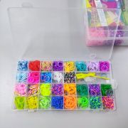 Набор резиночек для плетения 29 ячеек+аксессуары в коробке