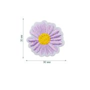 Термоаппликация LA513 Purple (фиолетовый) (30мм х 30мм)