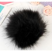 Помпоны СИМА ЛЕНД 13 см черный