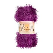 Пряжа VISANTIA 'TRAFKA'   100% полиэстер 100 г/150 м №0031 сиреневый