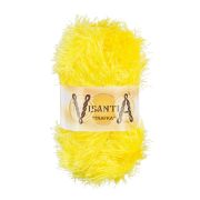 Пряжа VISANTIA 'TRAFKA'   100% полиэстер 100 г/150 м №0057 яр.желтый