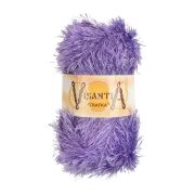 Пряжа VISANTIA 'TRAFKA'   100% полиэстер 100 г/150 м №0010 сиреневый
