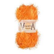Пряжа VISANTIA 'TRAFKA'   100% полиэстер 100 г/150 м №0103 яр.оранж