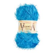 Пряжа VISANTIA 'TRAFKA'   100% полиэстер 100 г/150 м №0003 яр.голубой