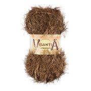 Пряжа VISANTIA 'TRAFKA'   100% полиэстер 100 г/150 м №0101 бронзовый