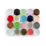 Пуговица на ножке 18 мм NE67, коралловый