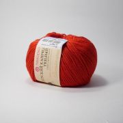 Пряжа Пехора Детский каприз теплый 50% шерсть 50% фибра 50 г/125 м 06 красный