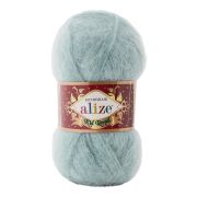 Kid royal (62% мохер,  38% полиамид) 50г/500м ALIZE, Турция (463 темный ментол)