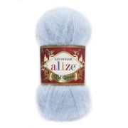 Kid royal (62% мохер,  38% полиамид) 50г/500м ALIZE, Турция (183 светло голубой )
