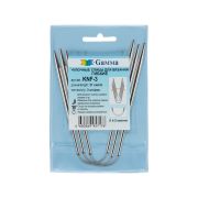 Спицы гибкие чулочные KNF-3 d-4.5 мм / 21 см, сталь