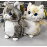 Мягкая игрушка «Кот с голубыми глазами» 23 см, цвет в ассортименте