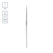 Для вязания «Gamma» MCH крючок сталь d 1,6 мм 12 см