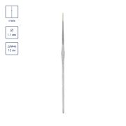 Для вязания «Gamma» MCH крючок сталь d 1,1 мм 12 см