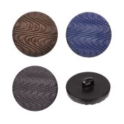 Пуговица на ножке 18 мм DRN0014, т.серый