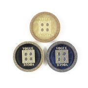 Пуговица 4 прокола 18 мм NE157, синий