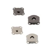 Кнопка пришивная «Gamma» KL-MG18 магнитные металл d 18 мм