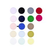 Пуговица на ножке 20 мм PS21, васильковый