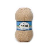 Пряжа NAKO Аlaska 5% мохер, 15% шерсть девственная, 80% акрил премиум, 100 г/200 м, 219 бежевый