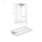 Пряжка GP88 White (белый) (60 мм)