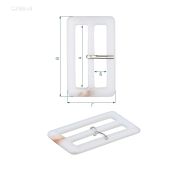 Пряжка GP88+Я  White (белый) (60 мм)