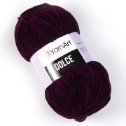 Пряжа YARN ART Dolce 100% микрополиэстер 100 г/120 м 780 винный