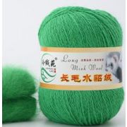 Пряжа Норка длинноворсовая 90% пух норки 10% полиамид 50 г/350 м, 38 экзотика