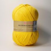 Пряжа Пехора Мериносовая 100 г/200 м, 12 желток