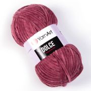 Пряжа YARN ART Dolce 100% микрополиэстер 100 г/120 м 751 брусника
