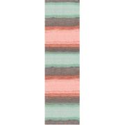 Пряжа ALIZE Diva batik, 5550 сер-мята-террак