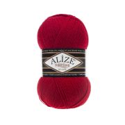 Пряжа ALIZE Superlana Klasik, 56 красный