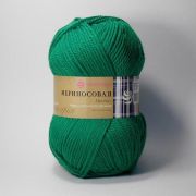 Пряжа Пехора Мериносовая 100 г/200 м, 335-изумруд