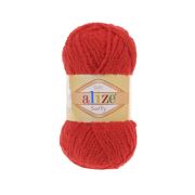 Пряжа Softy 50 г/115 м ALIZE, Турция, 56 красный