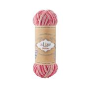 Superwash Artisan 100г/420м ALIZE, Турция (9002 розовый меланж)