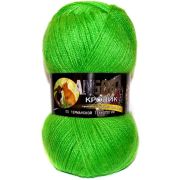 Пряжа «Ангора кролик» 60% акрил 40 % кролик 100г/500м, 400 бел-черн-серый